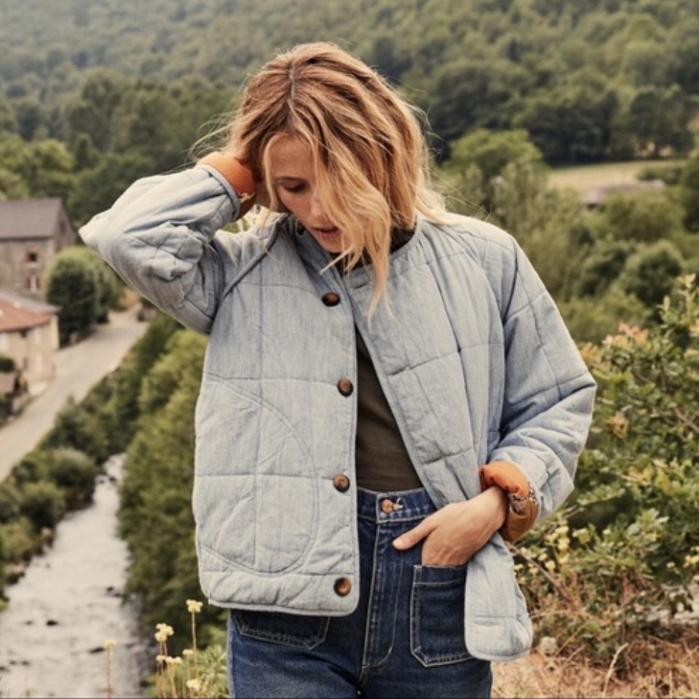 Doen Sedona Quilted Reversible Jacket in Earth